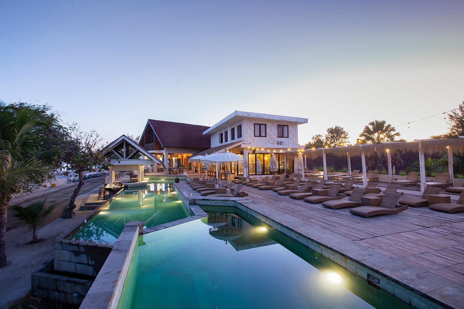 Frii Resort Gili Trawangan Exteriör bild