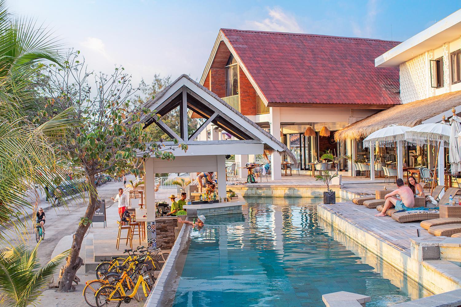 Frii Resort Gili Trawangan Exteriör bild